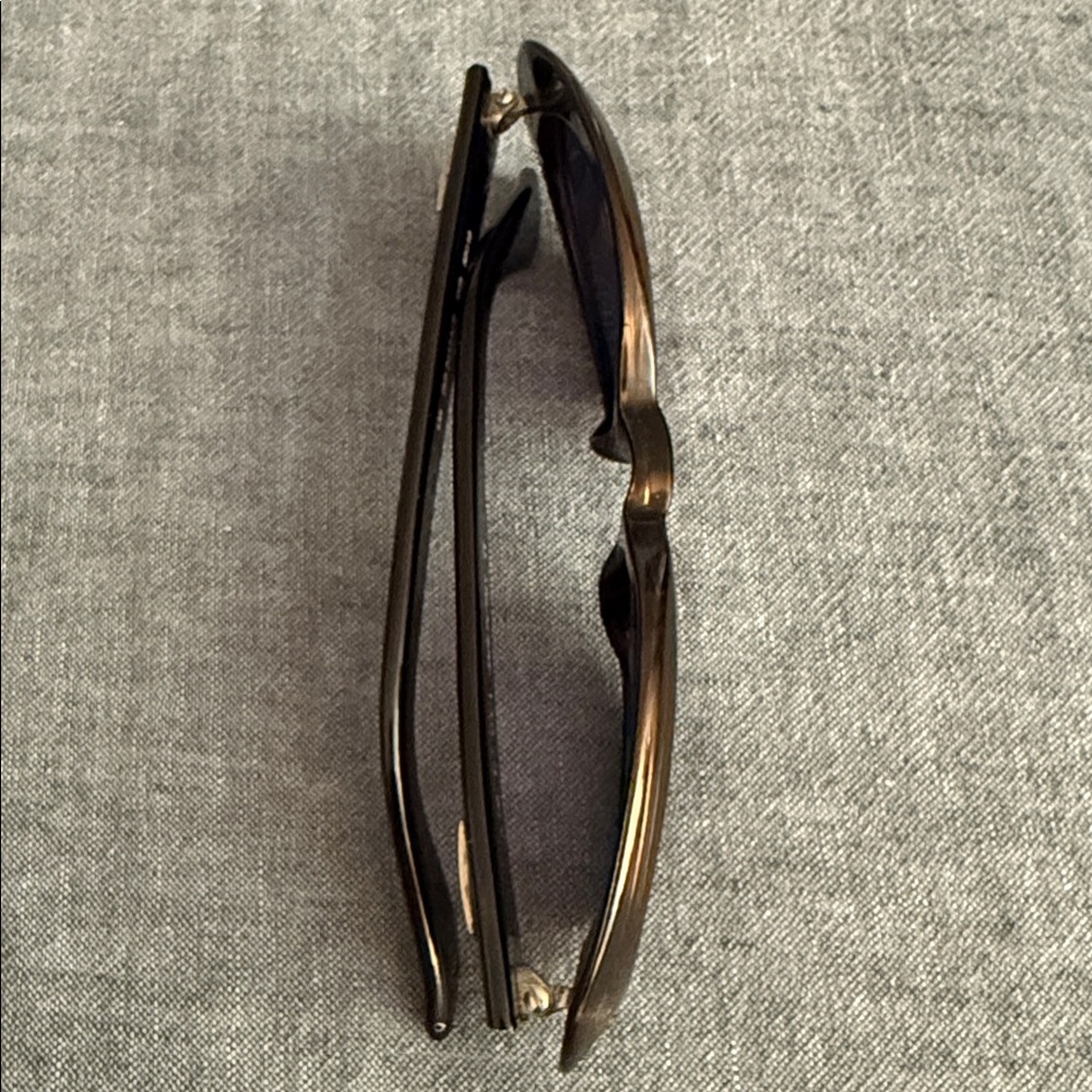 Authentic Vintage Gucci Sunglasses GG 2413/N/S 5NR Brown on Black Oval 52 mm - Picture 8 of 10